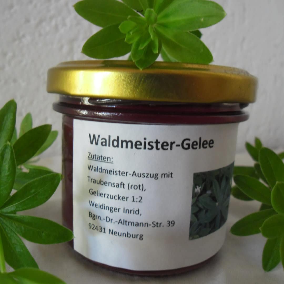 Waldmeister-Gelee