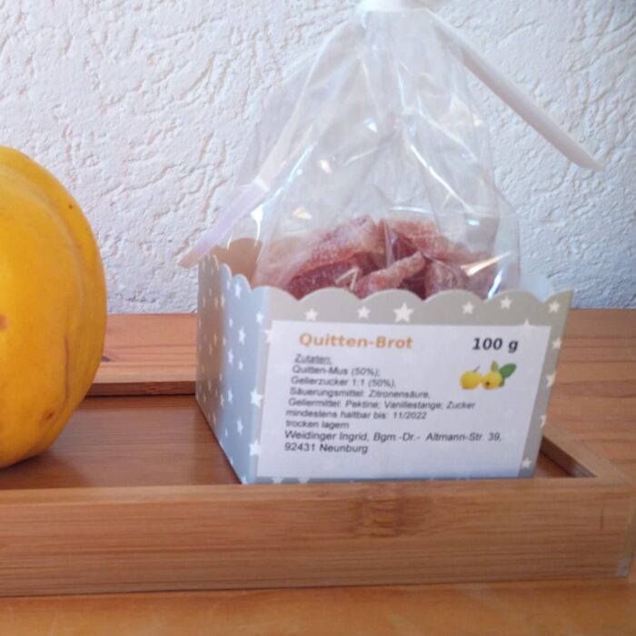 Quitten Brot Ingrid´s Kräuterküche