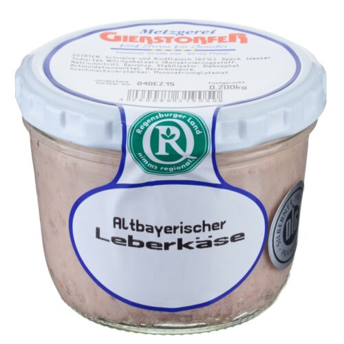 Altbayerischer Leberkäse Regionaltheke