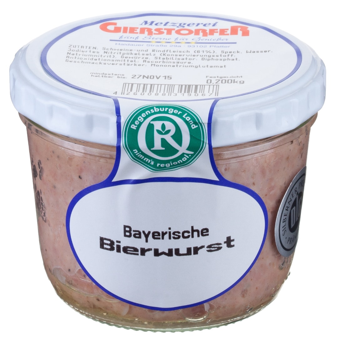 Bayerische-Bierwurst Regionaltheke