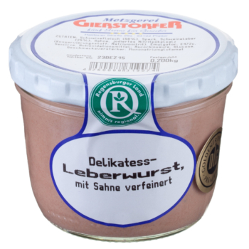 Delikatess-Leberwurst fein