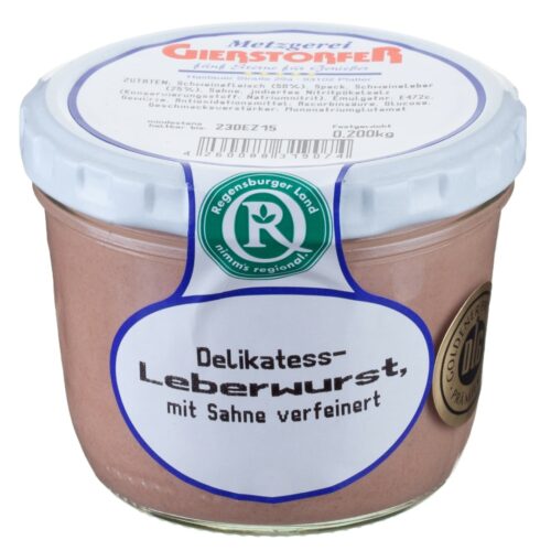 Delikatess-Leberwurst-fein Regionaltheke