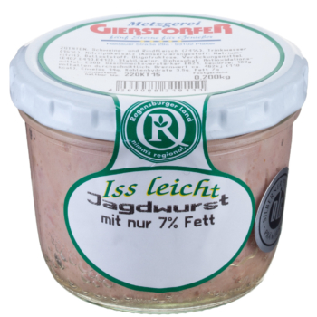 Iss leicht – Jagdwurst