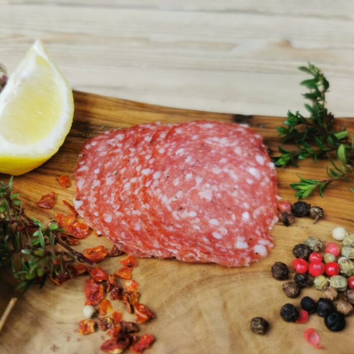 Mediterrane Salami Aufschnitt Schwarzfischer