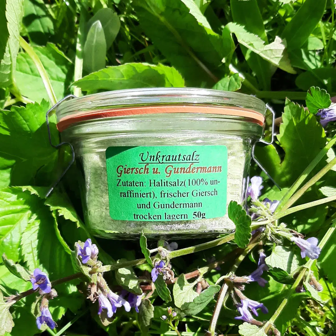 Giersch und Gundermann Salz Moni´s Naturkost