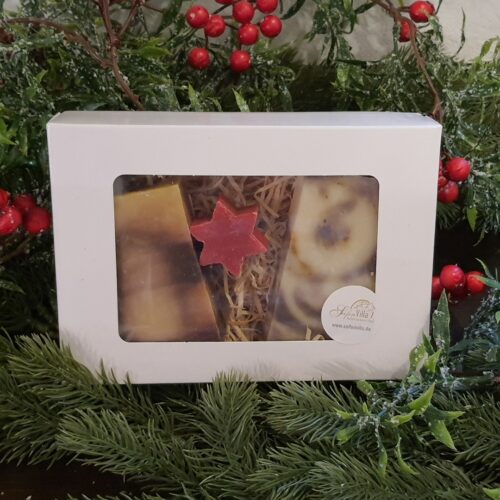 Olivenölseifen Geschenkset Weihnachten - SeifenVilla