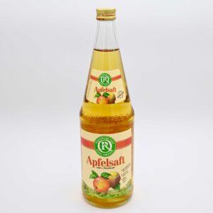Apfelsaft in Glasflasche Direktsaft