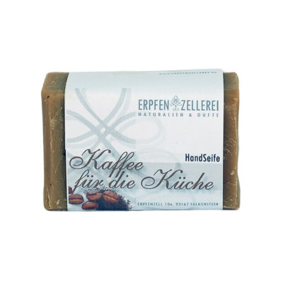 Handseife Kaffee für die Küche von Erpfen Zellerei