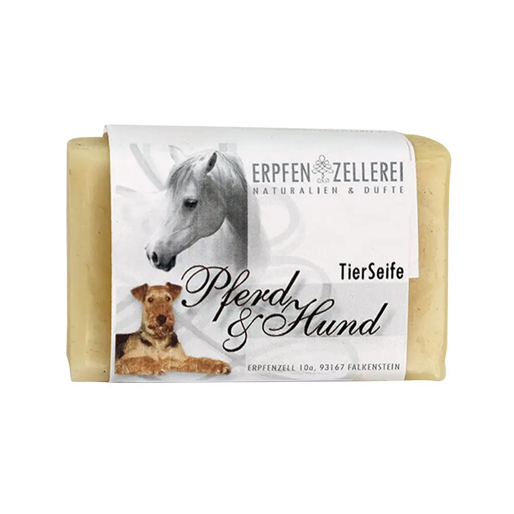 Tierseife für Pferd und Hund von Erpfenzellerei Tierseife für Pferd und Hund von Erpfen Zellerei