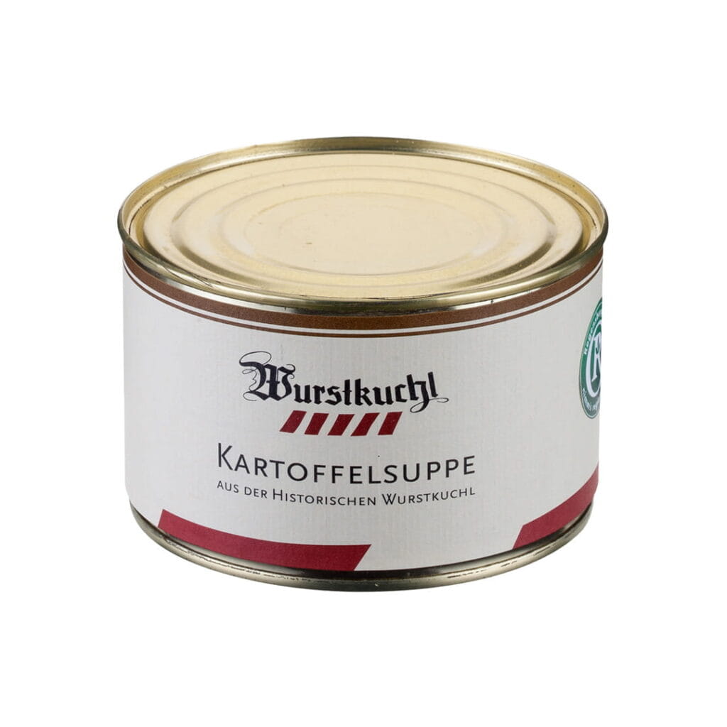 Wurstkuchl Kartoffelsuppe in der Dose