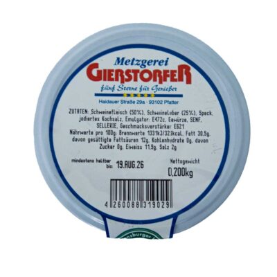 Bauernleberwurst