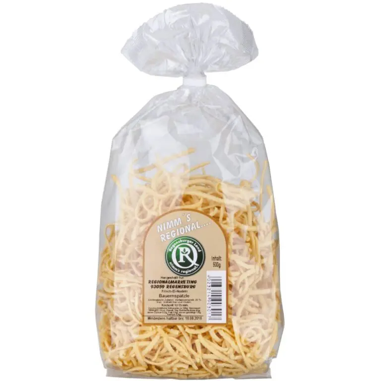 Bauernspätzle im Beutel