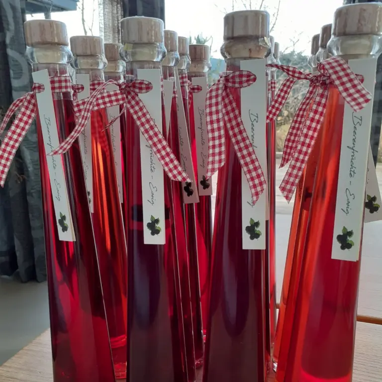 Beerenfrüchte Essig