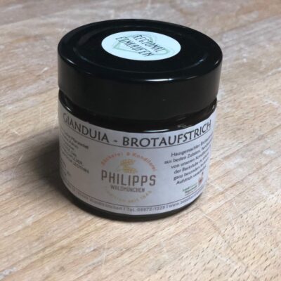 Gianduia Aufstrich im Glas