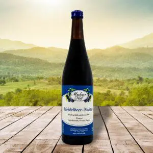 Flasche Heidelbeernektar
