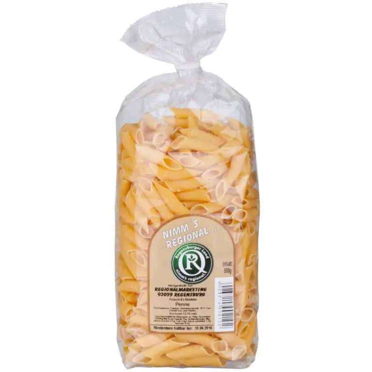 Penne im Beutel