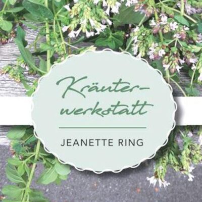 Logo Kräuterwerkstatt auf Blumen