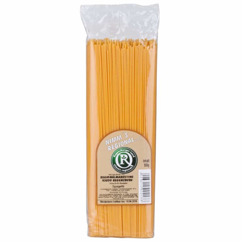 Spaghetti im Beutel