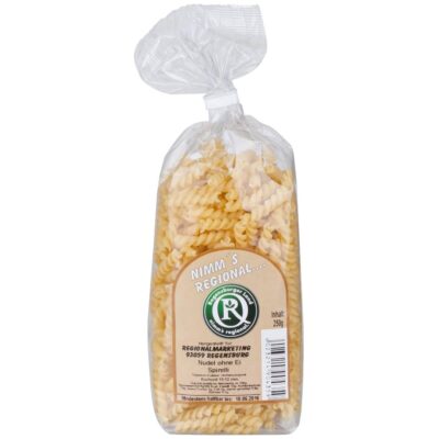 Spirelli Nudeln im Beutel
