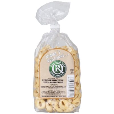 Hackfleischtortellini im Beutel