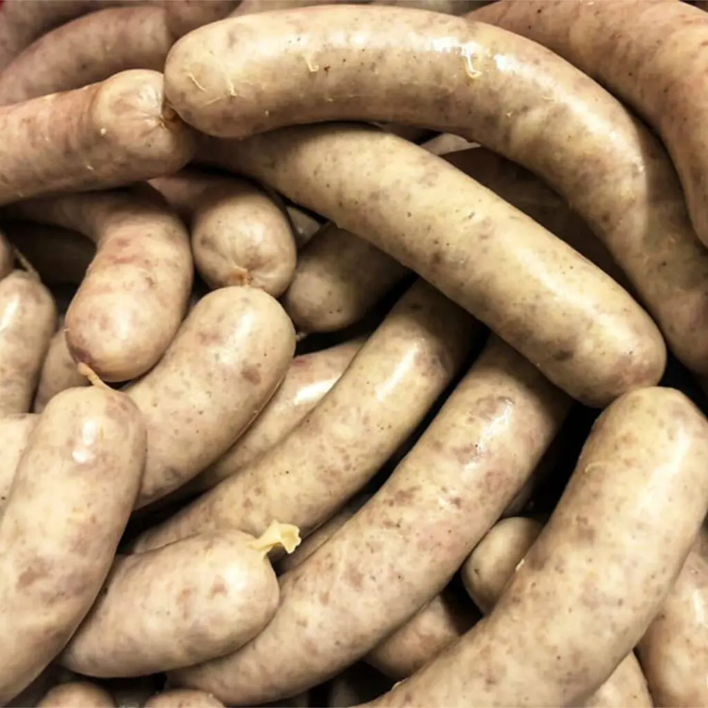 Viele Wildbratwürste