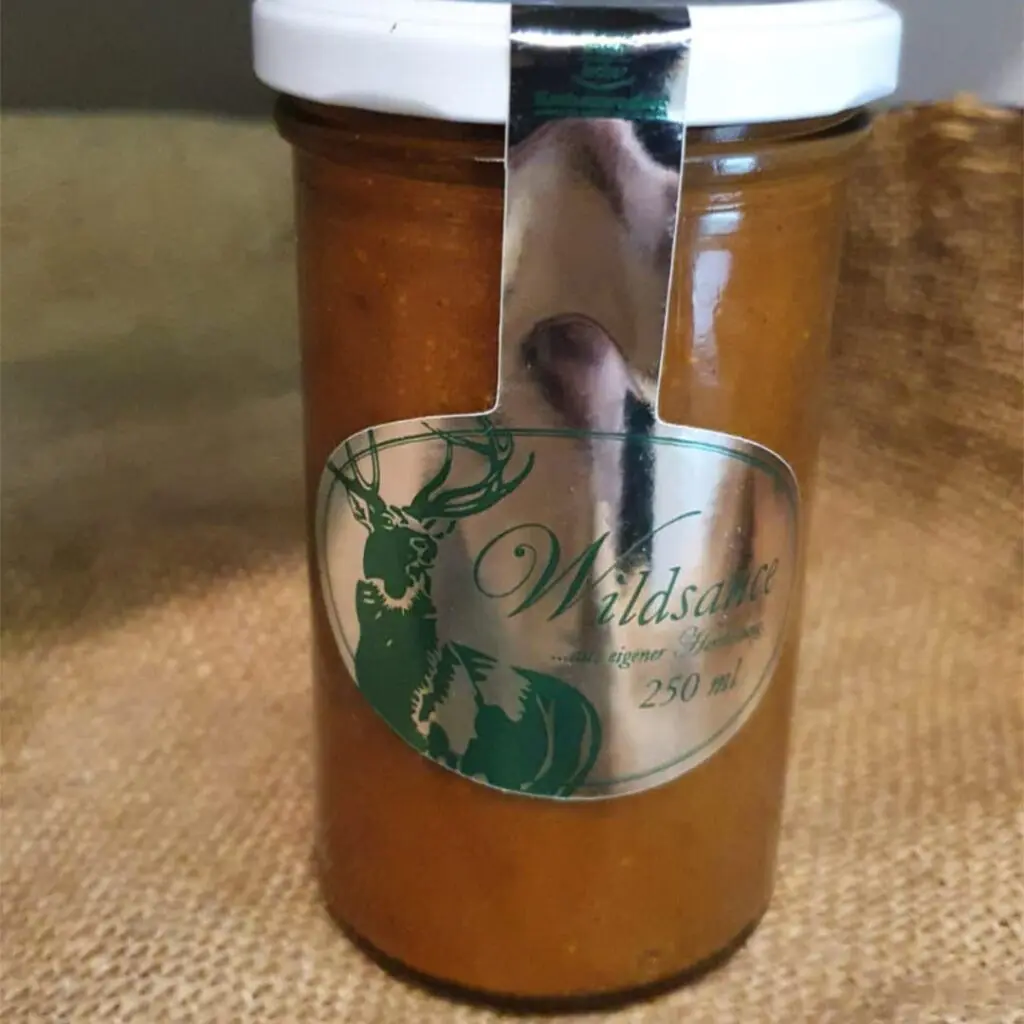 Wildsauce im Glas