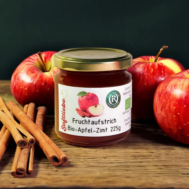 Bio Fruchtaufstrich Apfel-Zimt