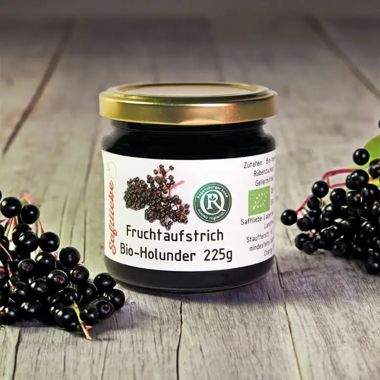 Bio Fruchtaufstrich Holunder