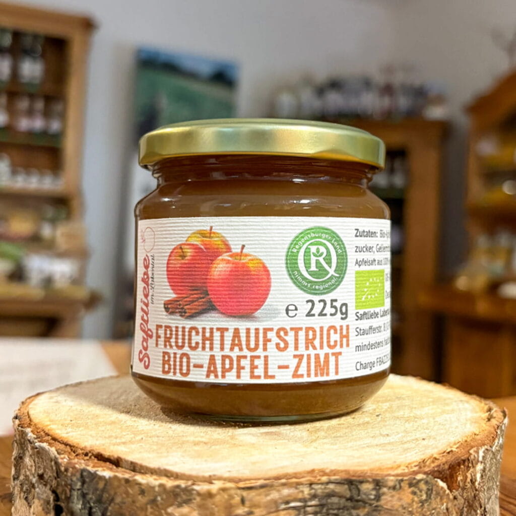 Bio Fruchtaufstrich Apfel-Zimt