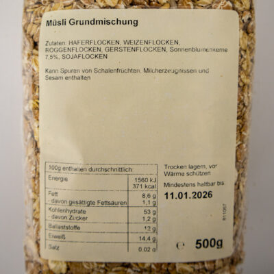 Müsli Grundmischung