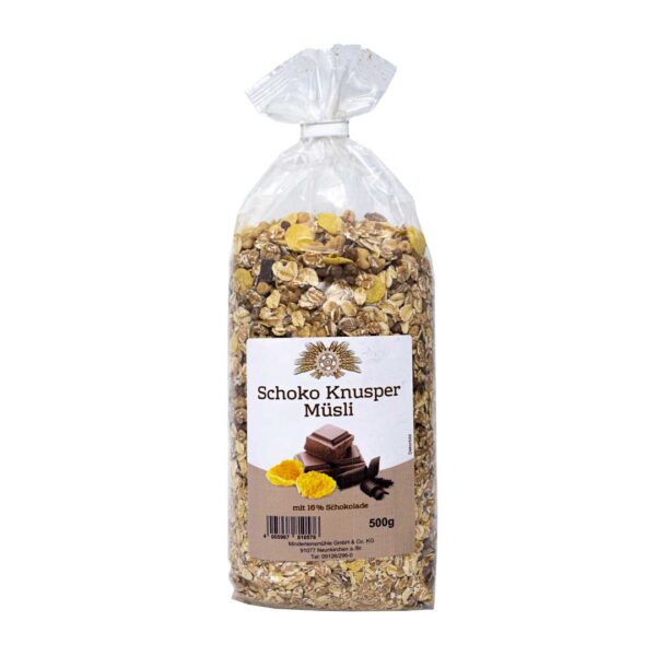 Schoko Knusper Müsli von der Ecklmühle