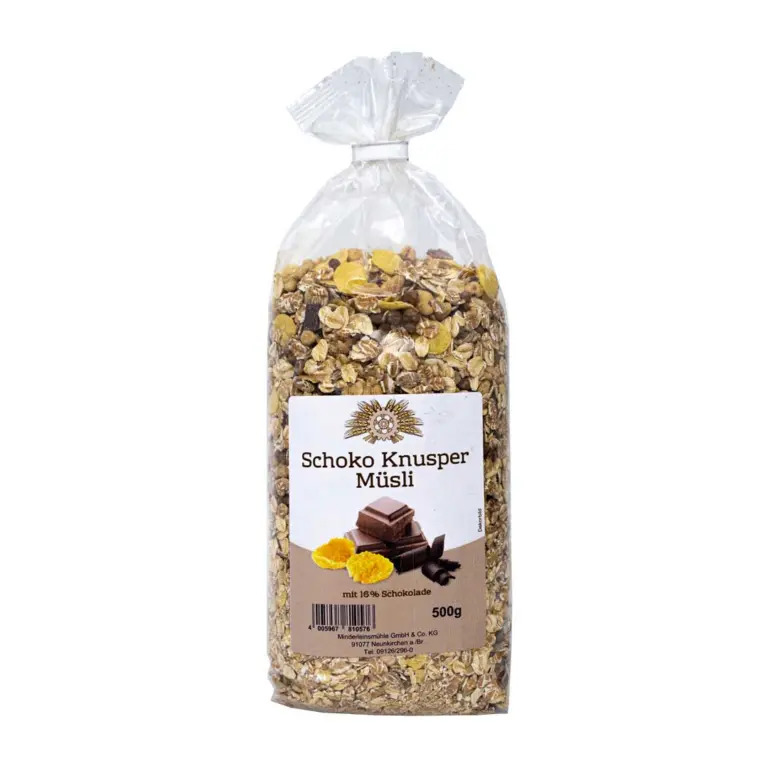 Schoko Knusper Müsli von der Ecklmühle