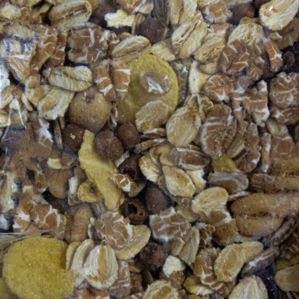 Inhalt von Schoko Knusper Müsli von der Ecklmühle