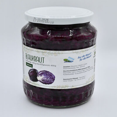 Blaukraut - tafelfertig