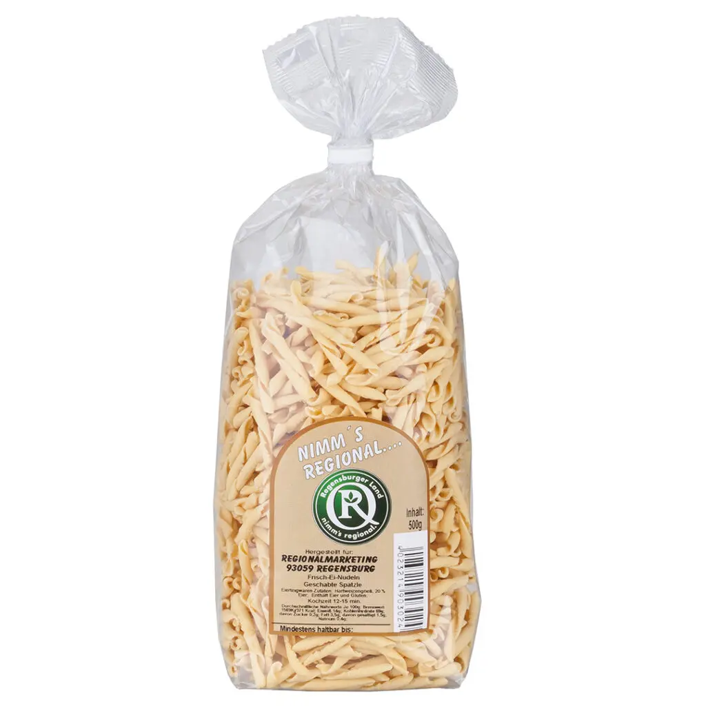 Geschabte Spätzle