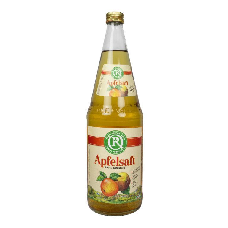 Apfelsaft-klar, Regionaltheke Regensburg