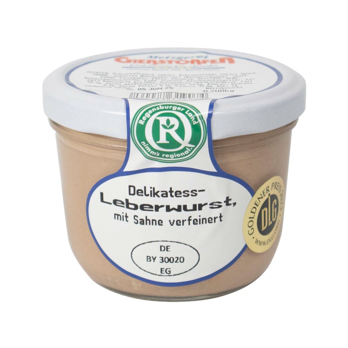 Delikatess-Leberwurst-fein