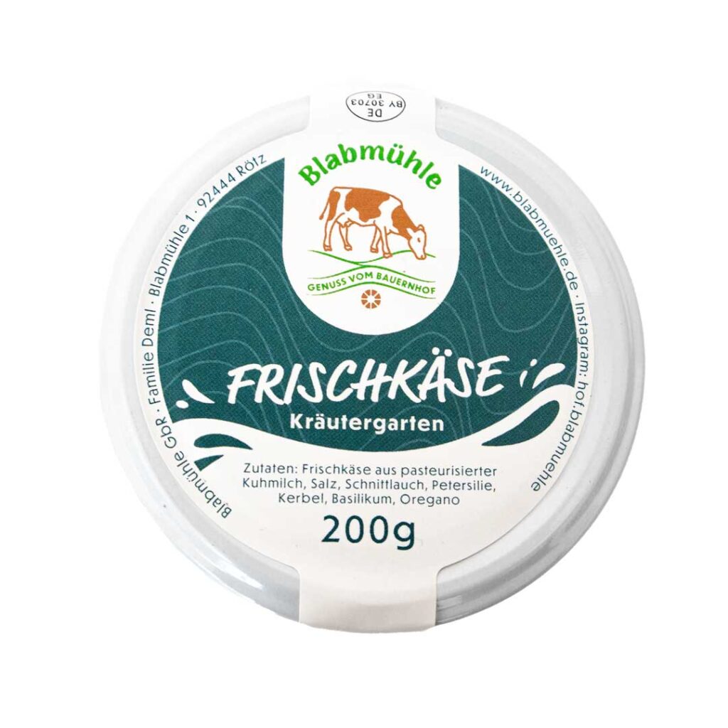 Frischkäse Kräutergarten