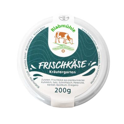 Frischkäse Kräutergarten