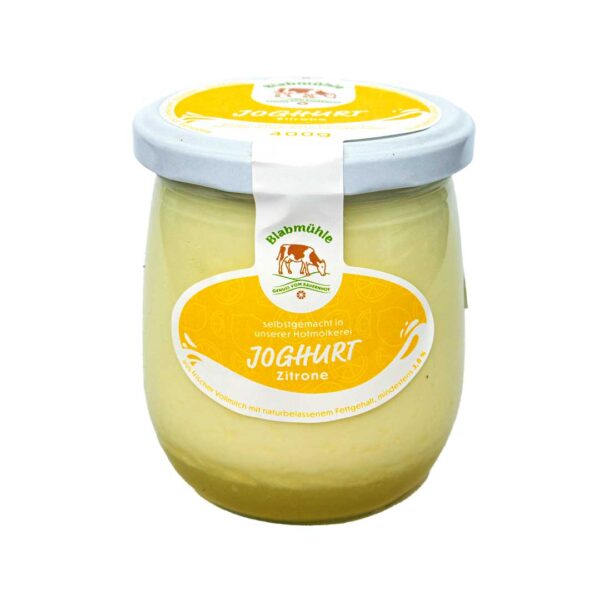 Joghurt Zitron