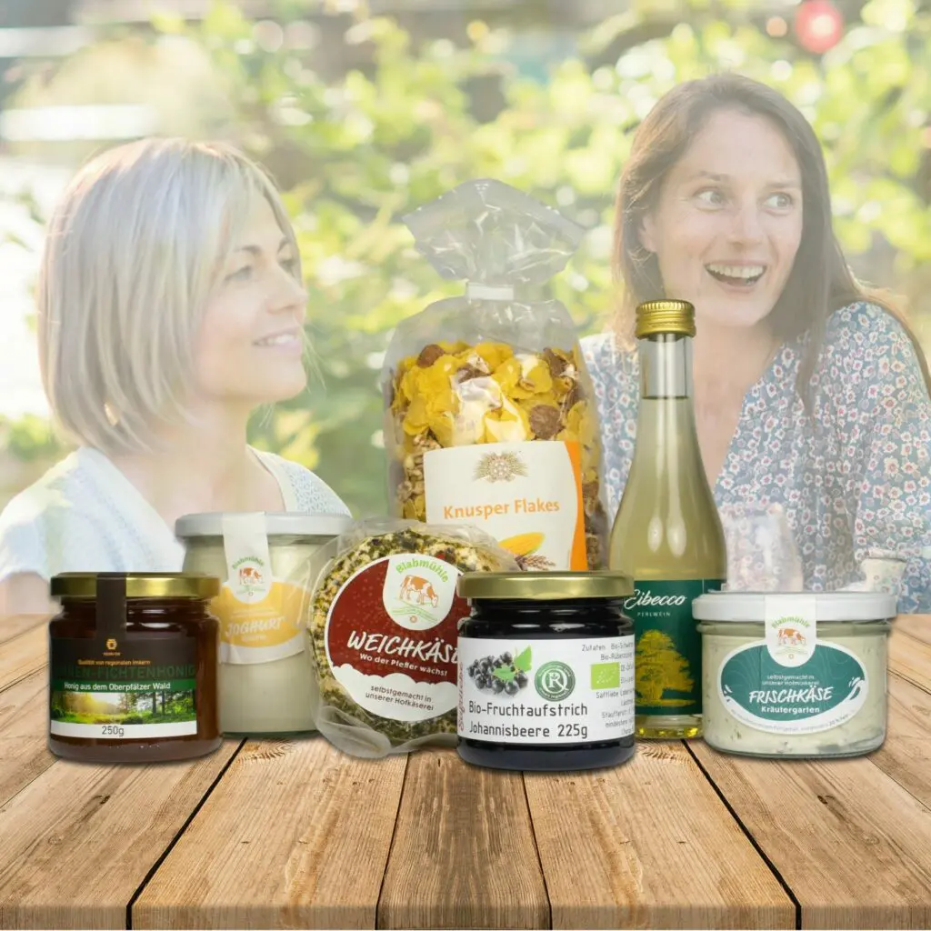 Frühstück mit Freunden, Erlebnispaket, regionale Produkte