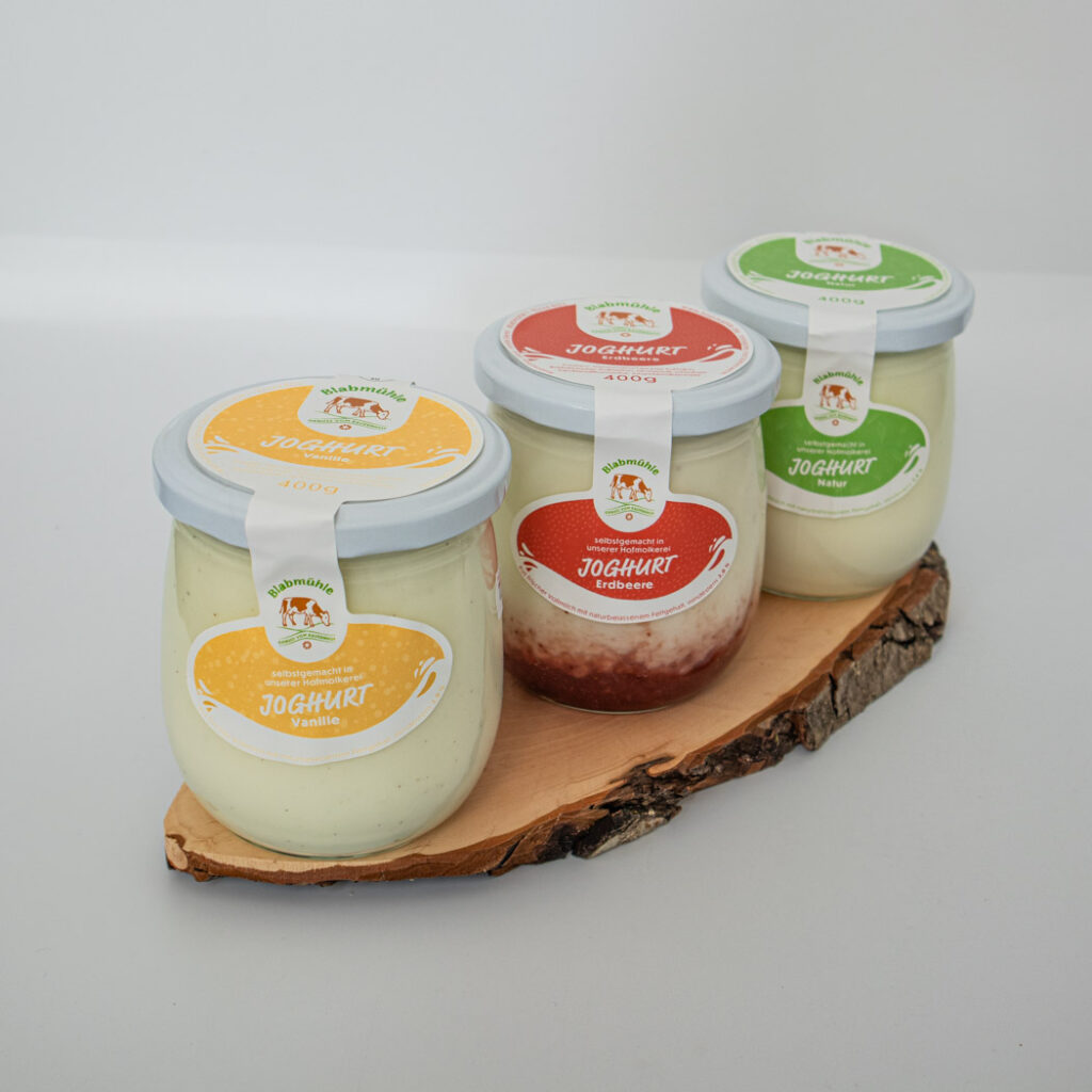 Joghurt Vanille mit anderen Joghurts