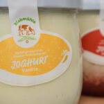 Joghurt Vanille Nahaufnahme