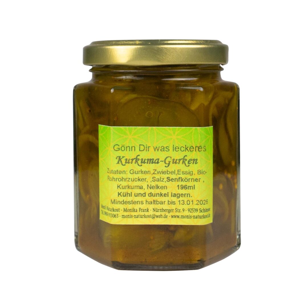 Kurkuma Gurken von Moni's Naturkost