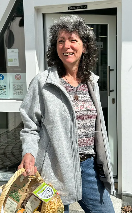 Mein Regionalmarkt Mitarbeiterin, Moni, Moni's Naturkost