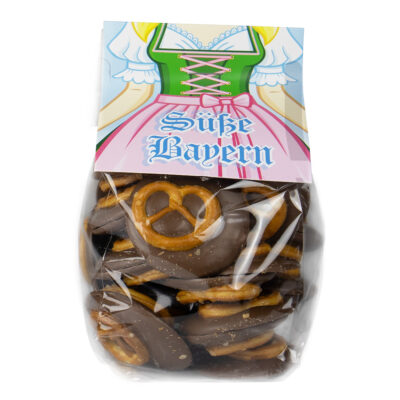 Süße Bayern Schoko Brezeln
