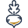 Ein Icon, das ein Stück Gemüse darstellt, verwendet für einen Konfigurator.