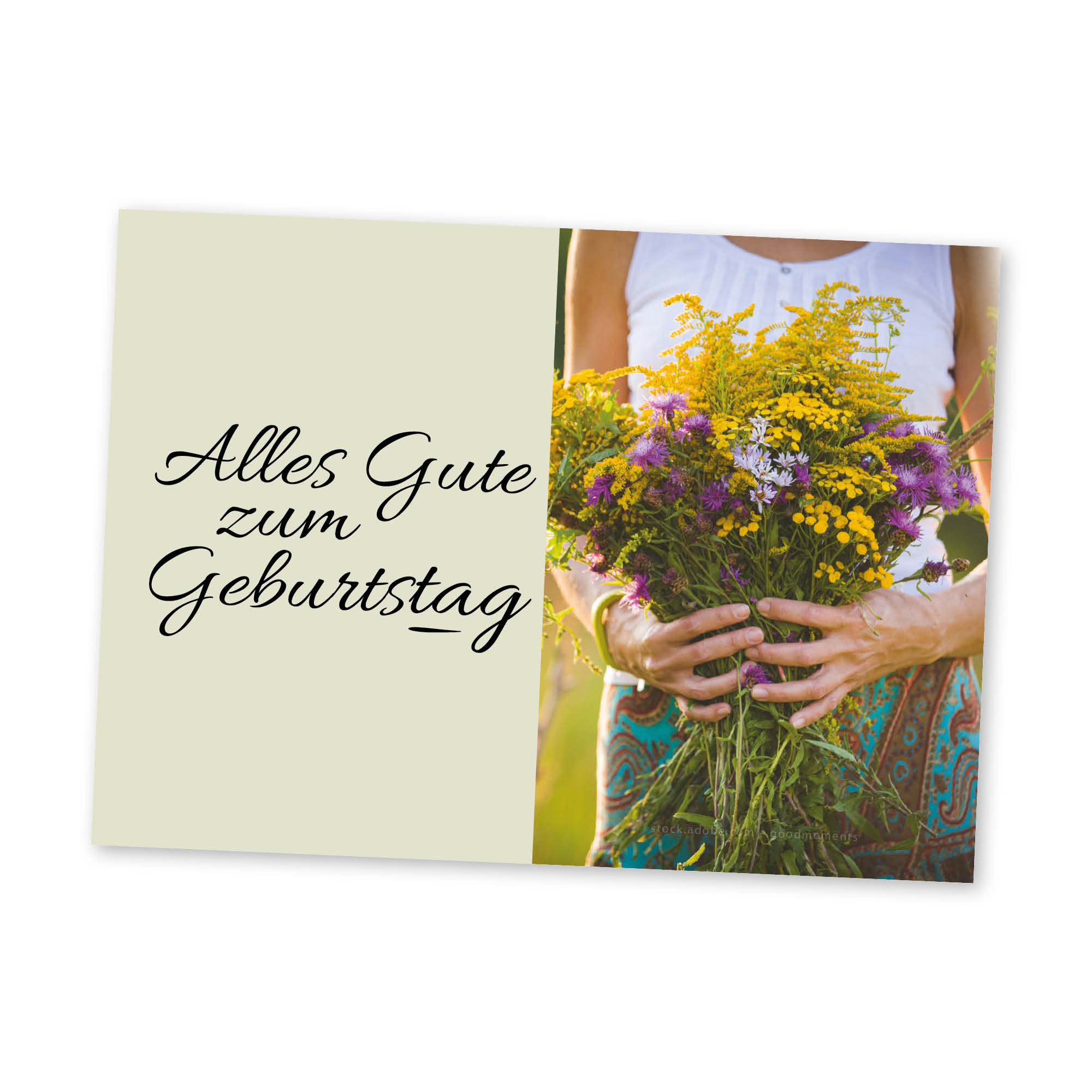 Grußkarte “Alles Gute zum Geburtstag”
