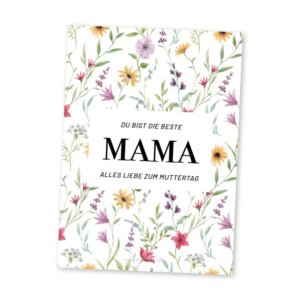 Grusskarte zum Muttertag