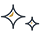 Ein einfaches Symbol, das Favoriten darstellt, mit einem Herz und einem Stern in einem minimalistischen Design.
